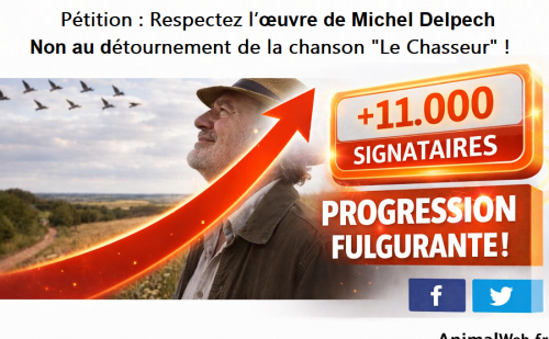 11.000 signatures pour la pétition Michel Delpech 11.000 signatures pour la pétition Michel Delpech